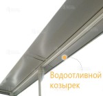 Монтаж козырька