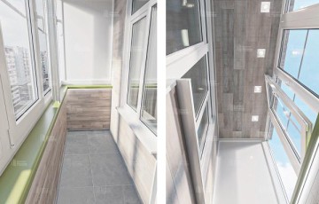 Ремонт балкона в панельном доме