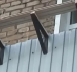 Установка кронштейнов