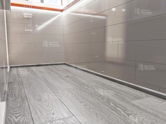 Цена остекления и отделки балкона 3,0 метра