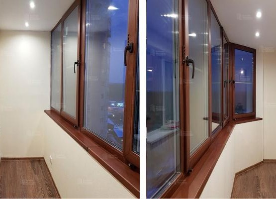 Цена на остекление лоджии с отделкой гипсокартоном, в которой тепло даже зимой