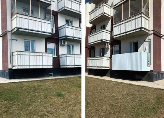 Ремонт балкона под ключ: Пакет Остекление + Теплый контур + Отделка