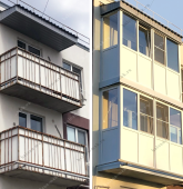 Примеры работ компании Балконы Москвы