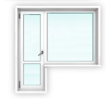 Металлопластиковый балконный блок KBE