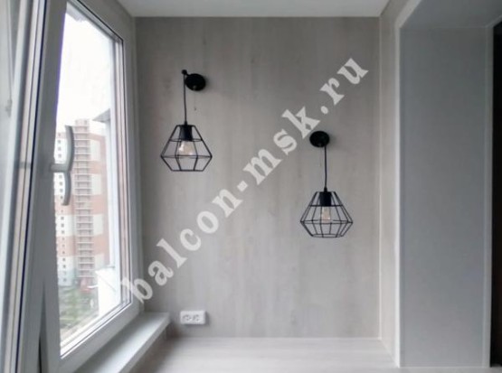 Утепление и отделка лоджии 3.5 м с присоединением