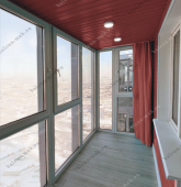 Примеры работ компании Балконы Москвы