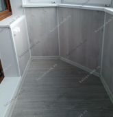 Примеры работ компании Балконы Москвы