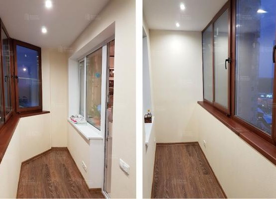 Цена на остекление лоджии с отделкой гипсокартоном, в которой тепло даже зимой