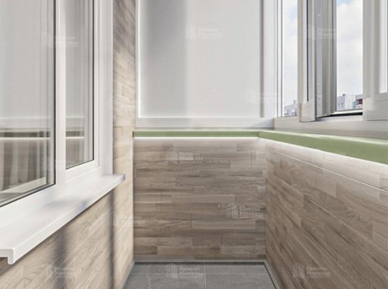 Ремонт балкона в панельном доме