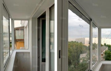 Расчет остекления балкона Provedal C-640