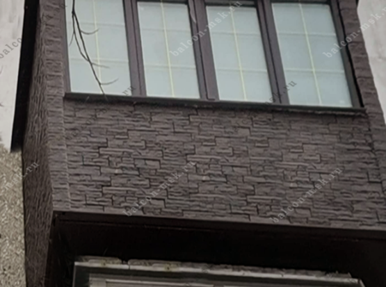 Наружная отделка балкона и лоджии в Москве: красиво, надёжно, по делу. Фото № 10