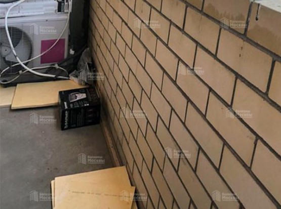 Утепление лоджии 4 м2 пенофолом с комплексной отделкой ПВХ панелями