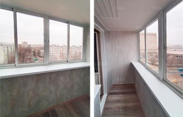 Раздвижное остекление балкона Provedal | Защита от пыли, шума и сквозняков