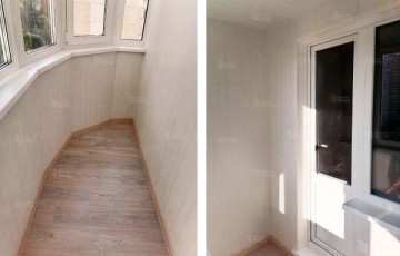 Утепление лоджии фольгированным полиэтиленом с внутренней отделкой